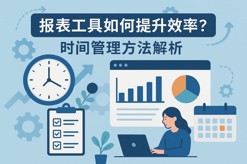 报表工具如何提升效率？时间管理方法解析