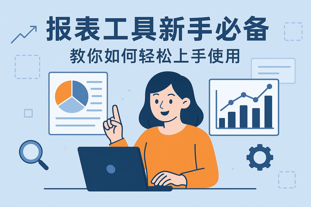 报表工具新手必备，教你如何轻松上手使用