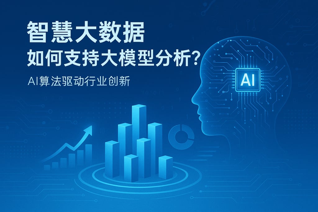 智慧大数据如何支持大模型分析？AI算法驱动行业创新