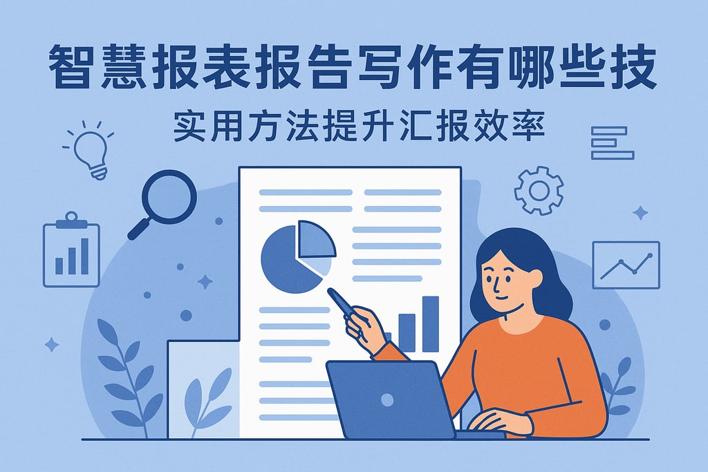 智慧报表报告写作有哪些技巧？实用方法提升汇报效率