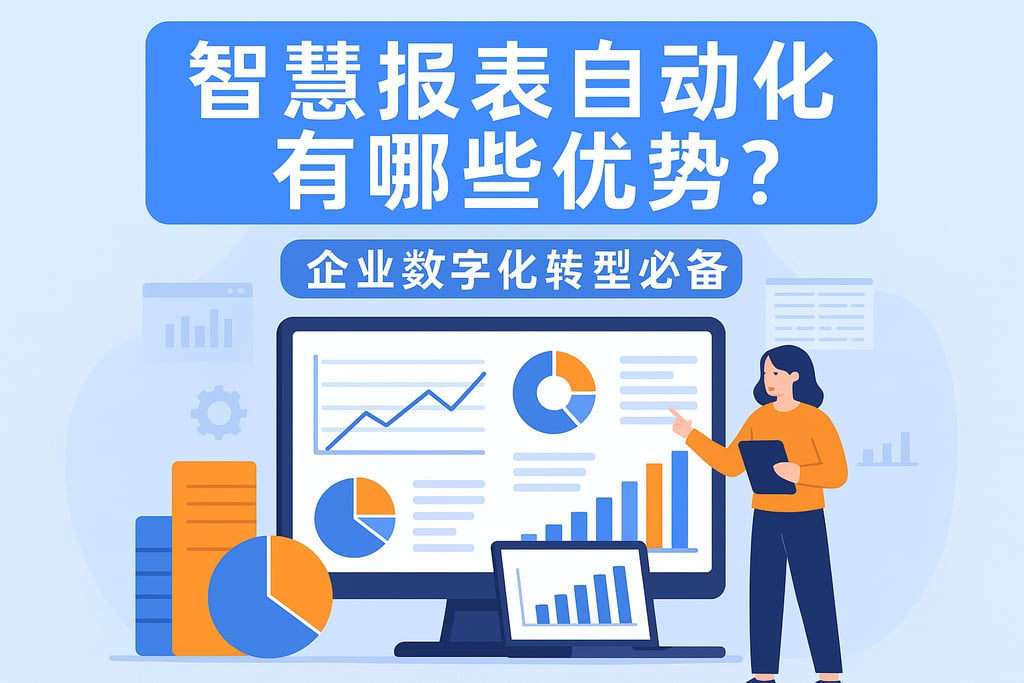 智慧报表自动化有哪些优势？企业数字化转型必备