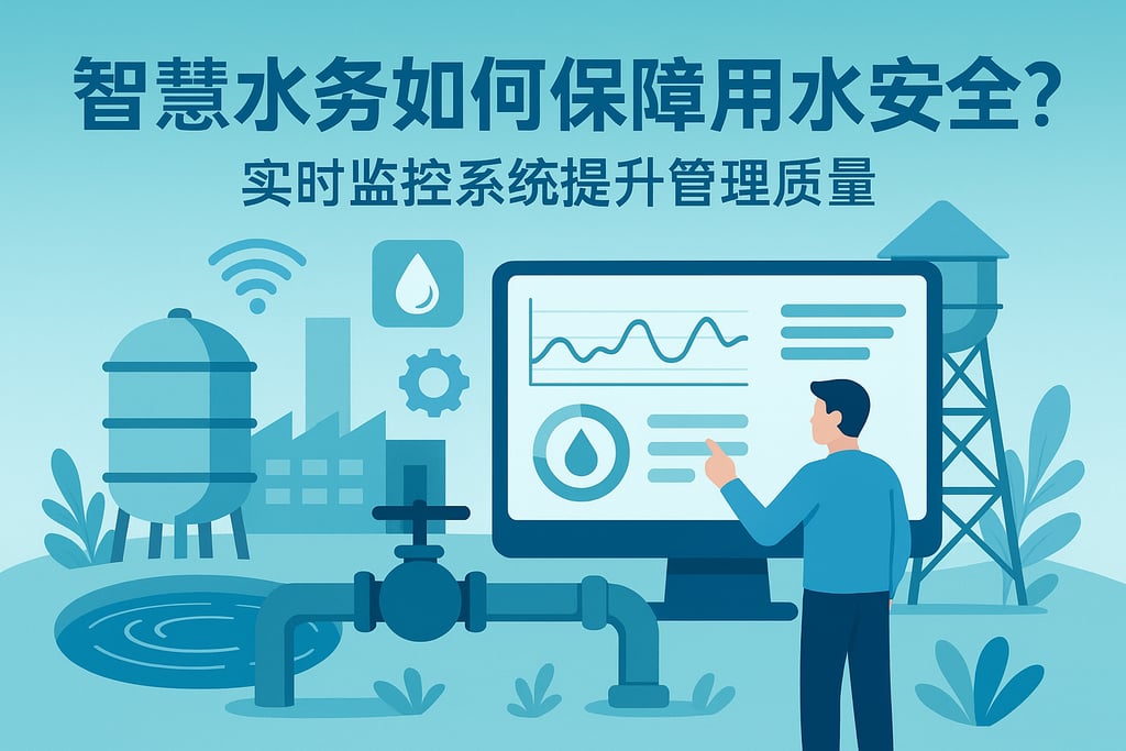 智慧水务如何保障用水安全？实时监控系统提升管理质量