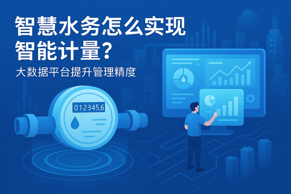 智慧水务怎么实现智能计量？大数据平台提升管理精度