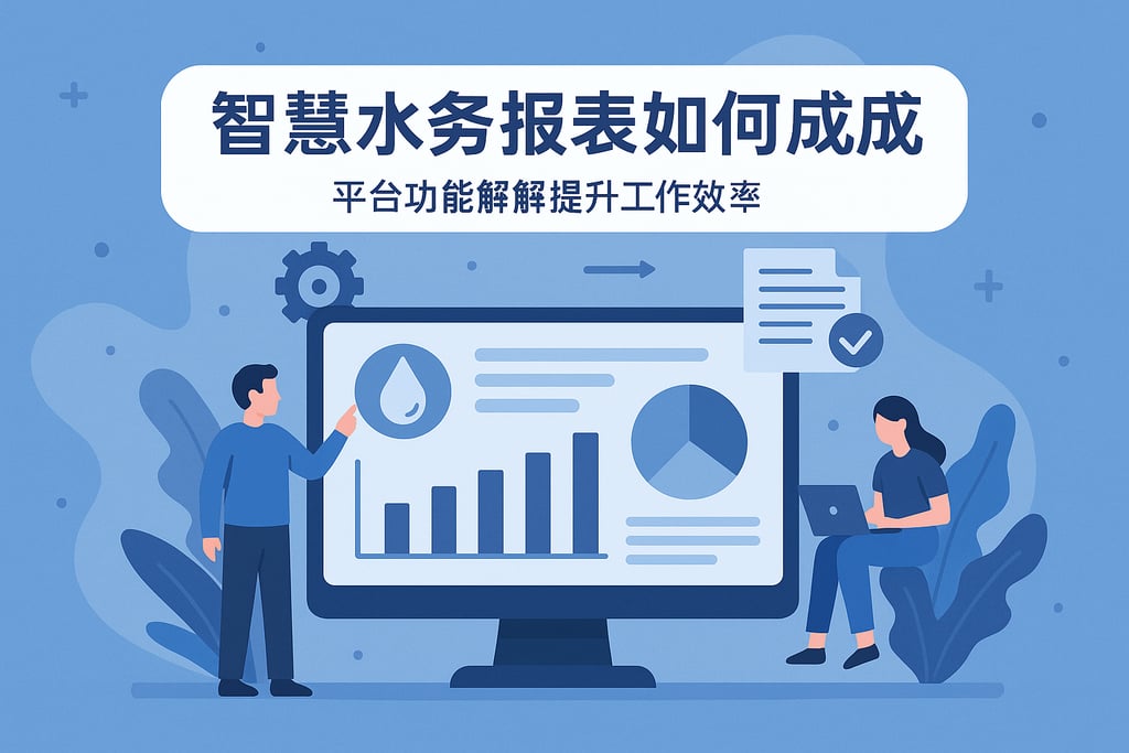 智慧水务报表如何自动生成？平台功能讲解提升工作效率