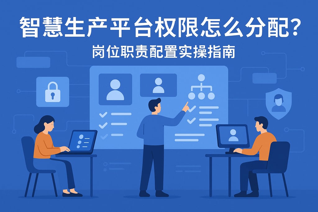 智慧生产平台权限怎么分配？岗位职责配置实操指南
