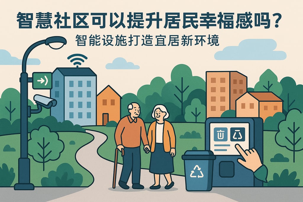 智慧社区可以提升居民幸福感吗？智能设施打造宜居新环境