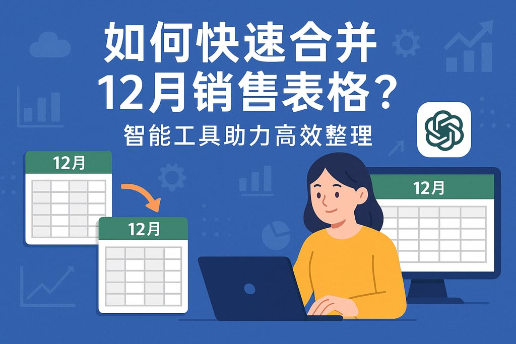 如何快速合并12月销售表格？智能工具助力高效整理
