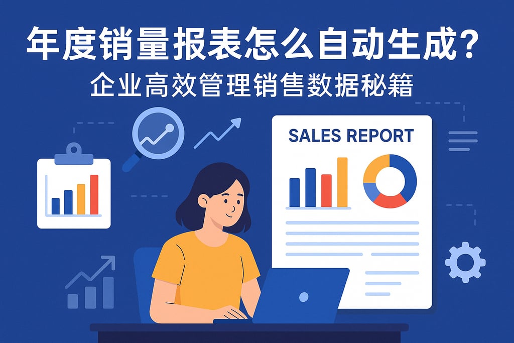 年度销量报表怎么自动生成？企业高效管理销售数据秘籍
