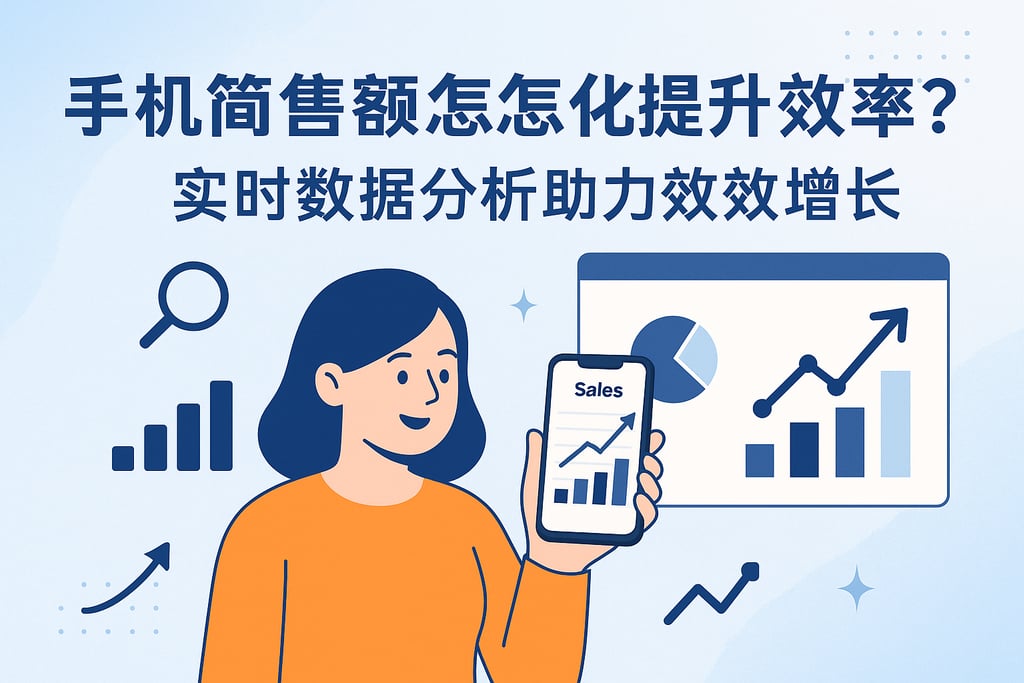 手机端销售报表怎么提升效率？实时数据分析助力业绩增长