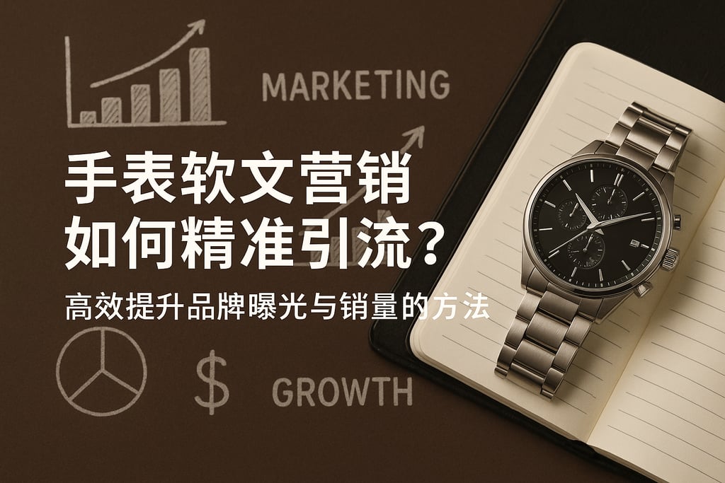 手表软文营销如何精准引流？高效提升品牌曝光与销量的方法