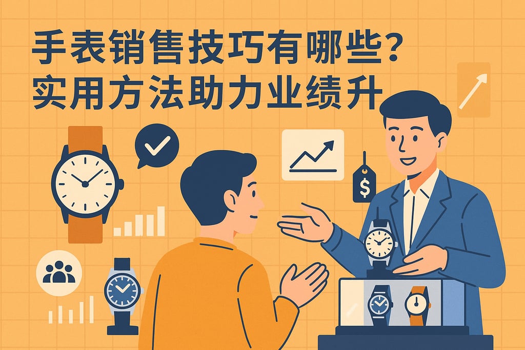 手表销售技巧有哪些？实用方法助力业绩提升
