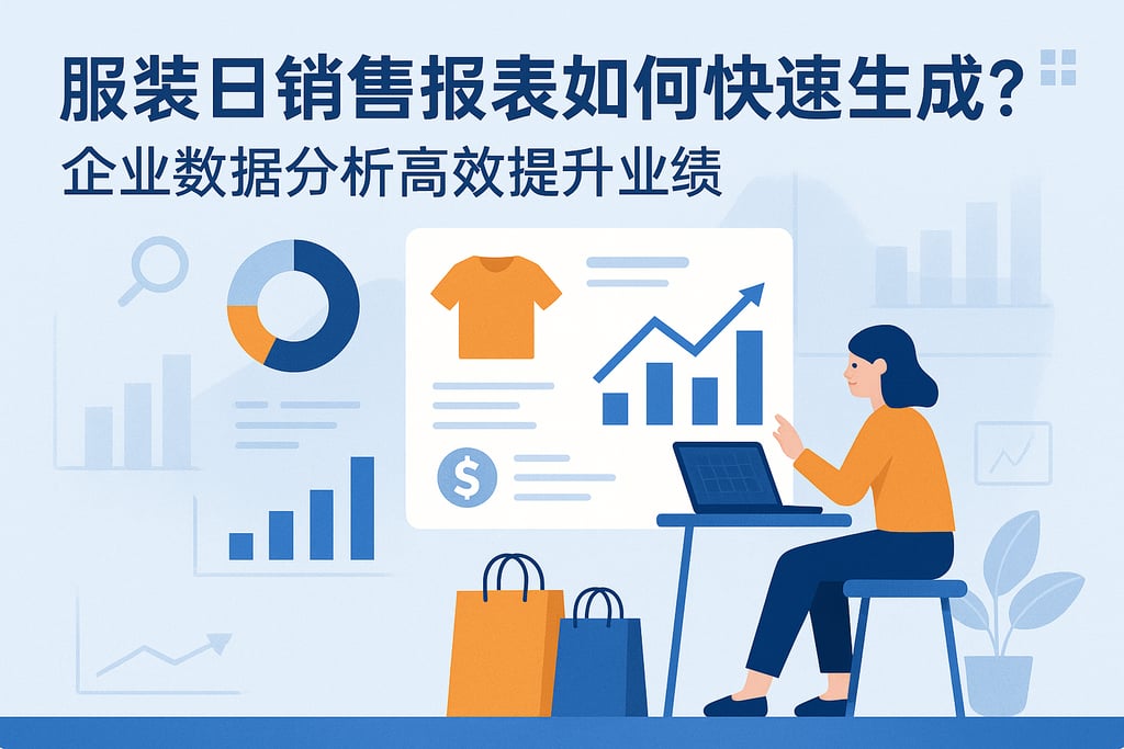 服装日销售报表如何快速生成？企业数据分析高效提升业绩