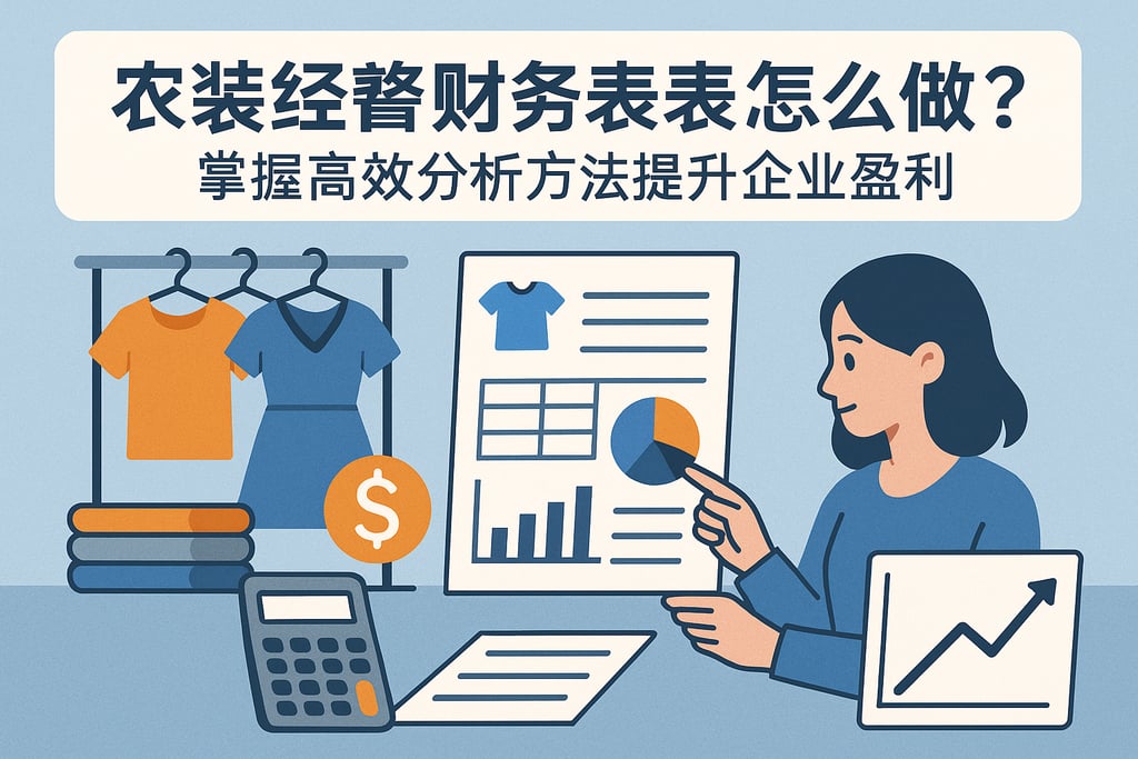 服装经营财务报表怎么做？掌握高效分析方法提升企业盈利