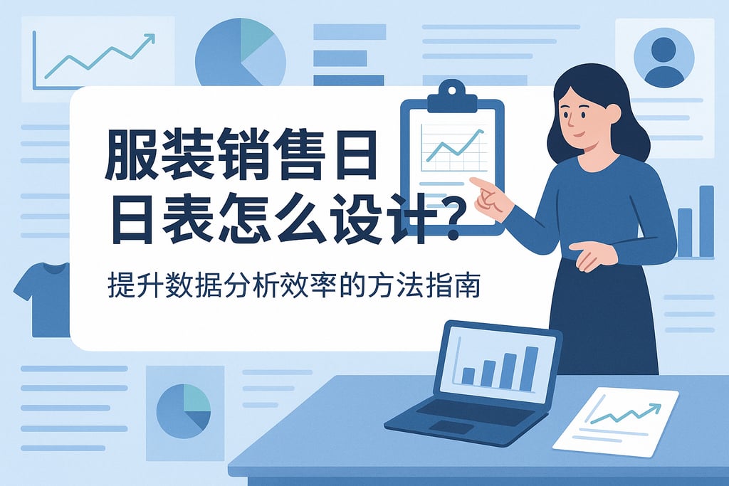 服装销售日报表怎么设计？提升数据分析效率的方法指南