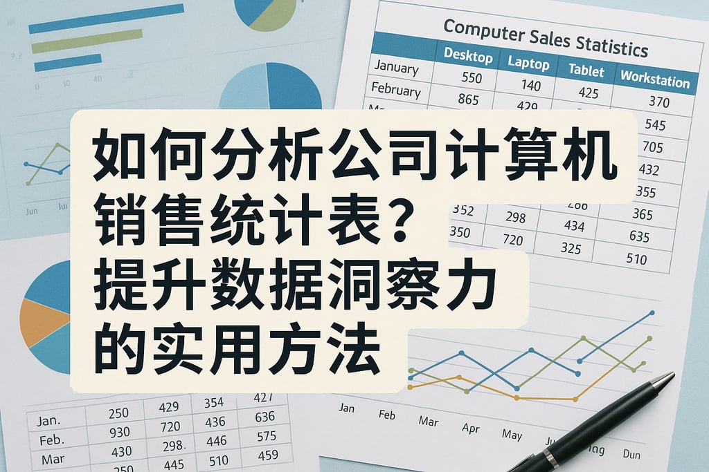某公司计算机销售统计表如何分析？提升数据洞察力的实用方法