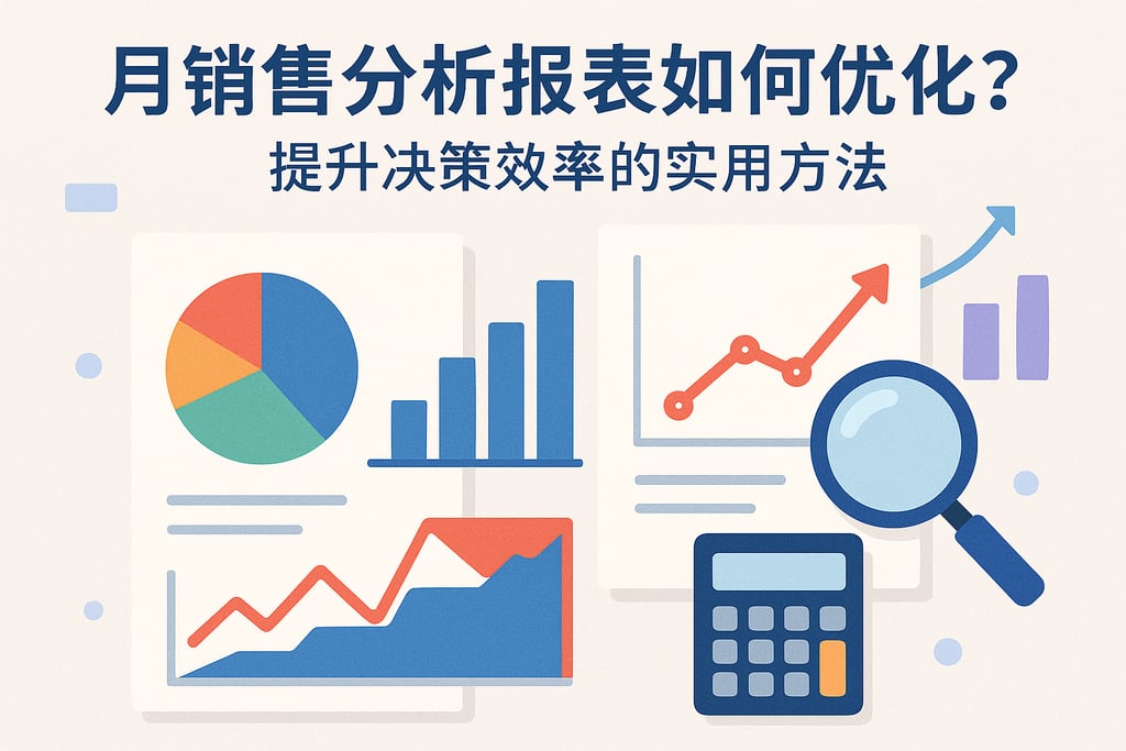 每月销售分析报表如何优化？提升决策效率的实用方法