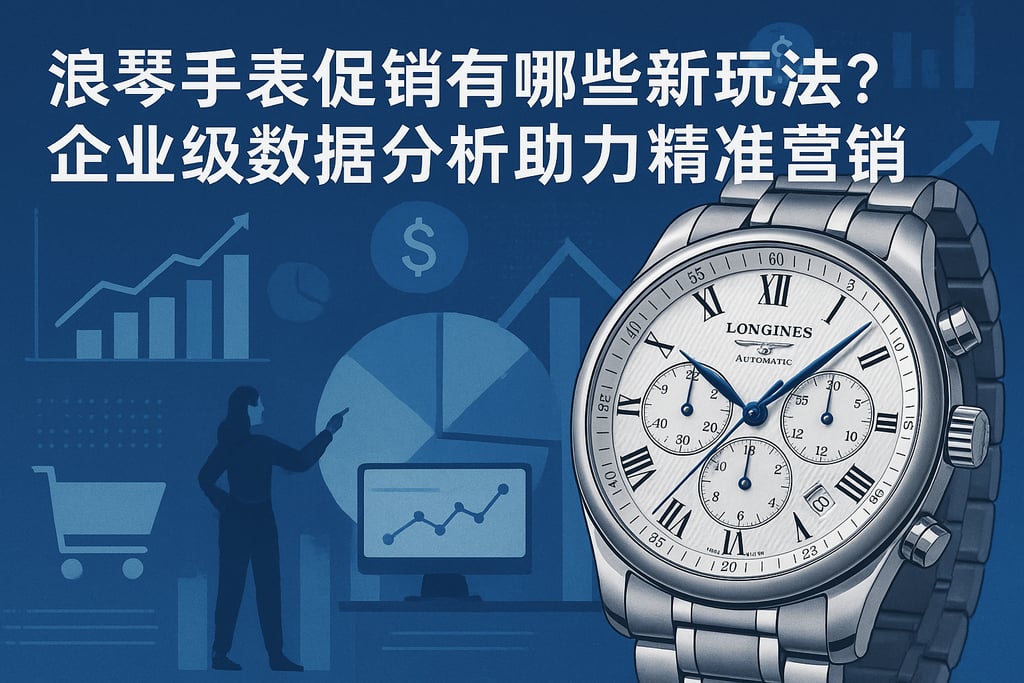 浪琴手表促销有哪些新玩法？企业级数据分析助力精准营销