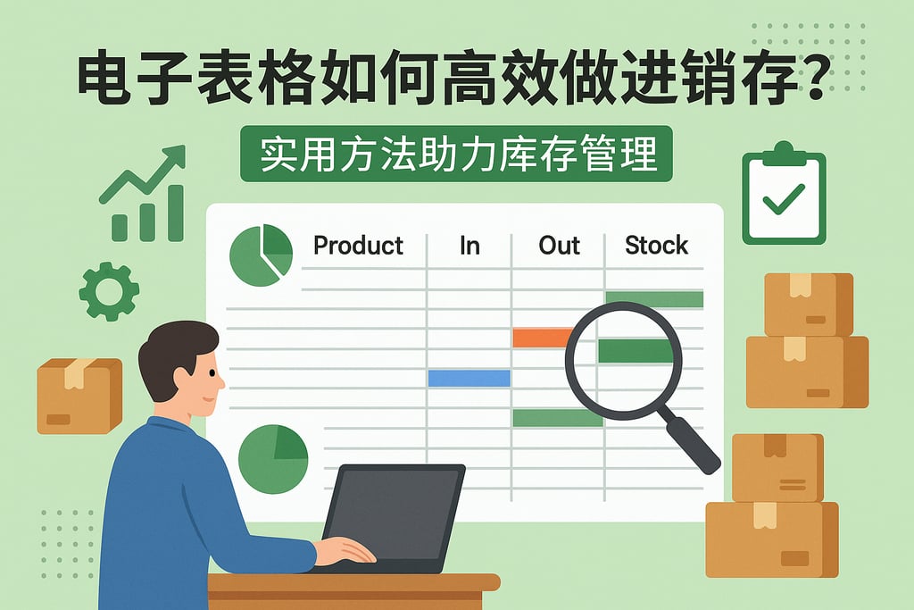 电子表格如何高效做进销存？实用方法助力库存管理