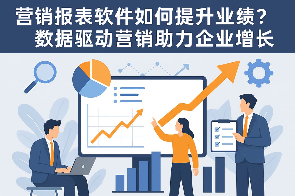 营销报表软件如何提升业绩？数据驱动营销助力企业增长