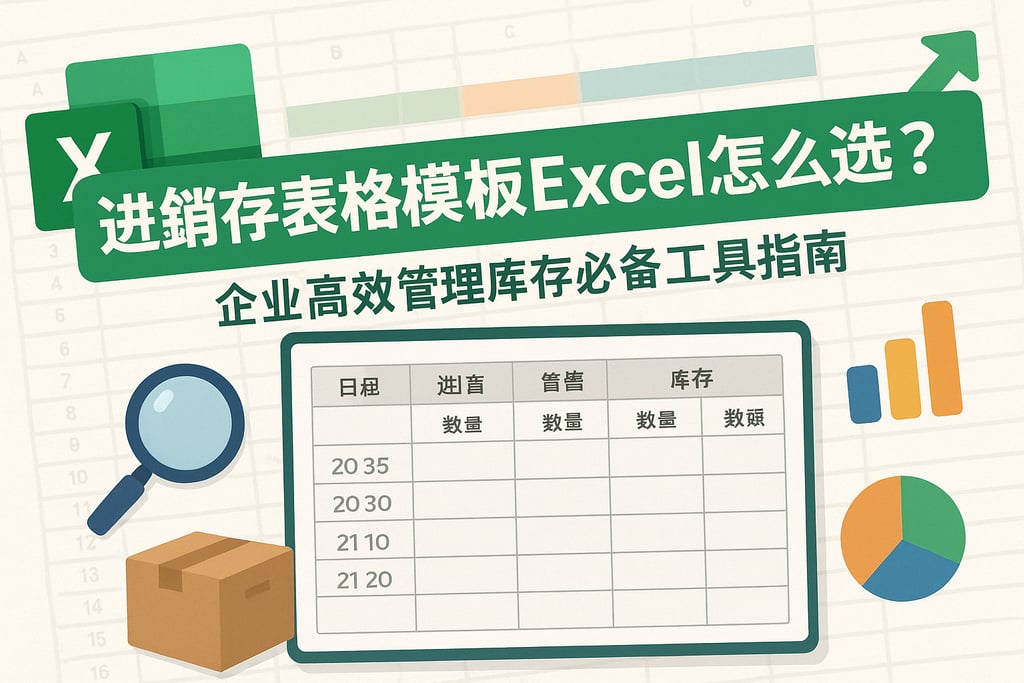 进销存表格模板excel怎么选？企业高效管理库存必备工具指南