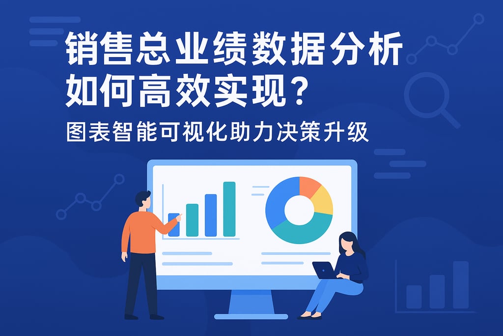 销售总业绩数据分析如何高效实现？图表智能可视化助力决策升级