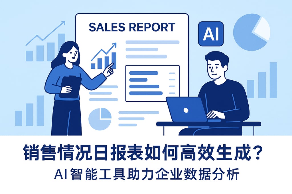 销售情况日报表如何高效生成？AI智能工具助力企业数据分析
