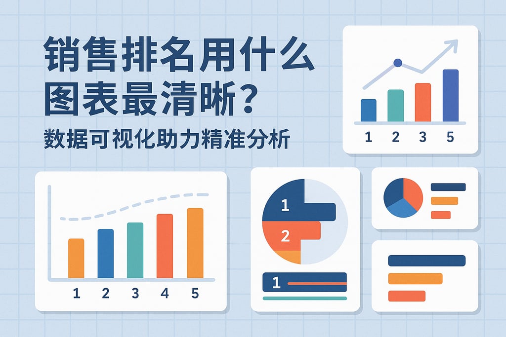 销售排名用什么图表最清晰？数据可视化助力精准分析