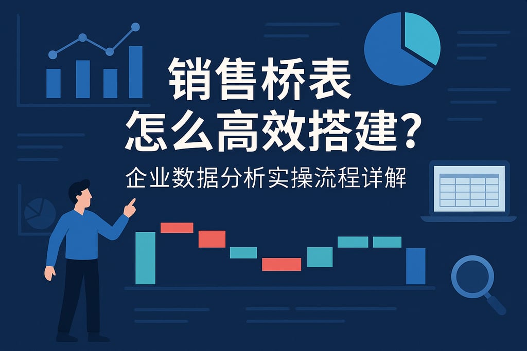 销售桥表怎么高效搭建？企业数据分析实操流程详解