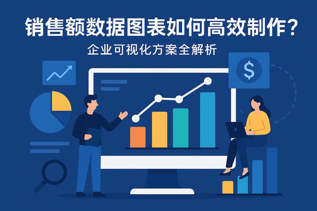 销售额数据图表如何高效制作？企业可视化方案全解析
