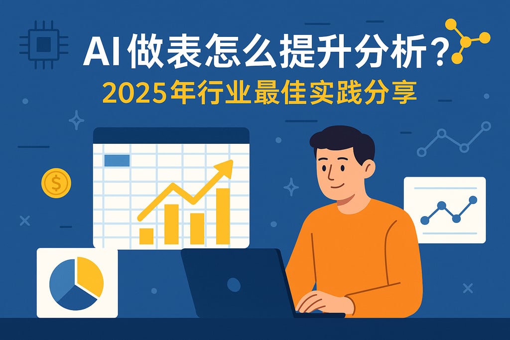 AI做表怎么提升分析效率？2025年行业最佳实践分享