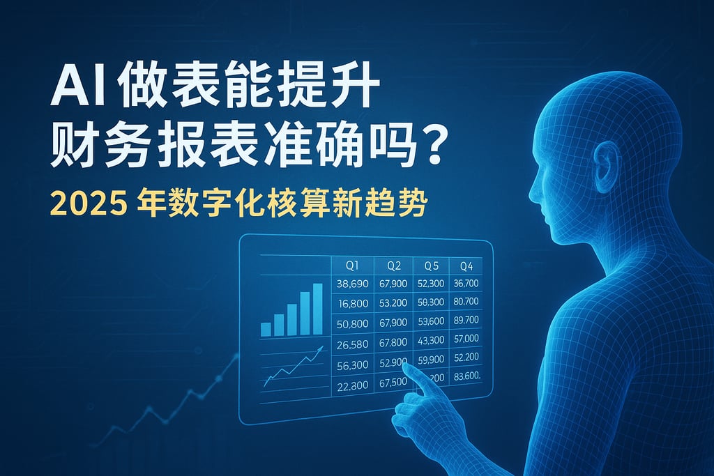 AI做表能提升财务报表准确吗？2025年数字化核算新趋势