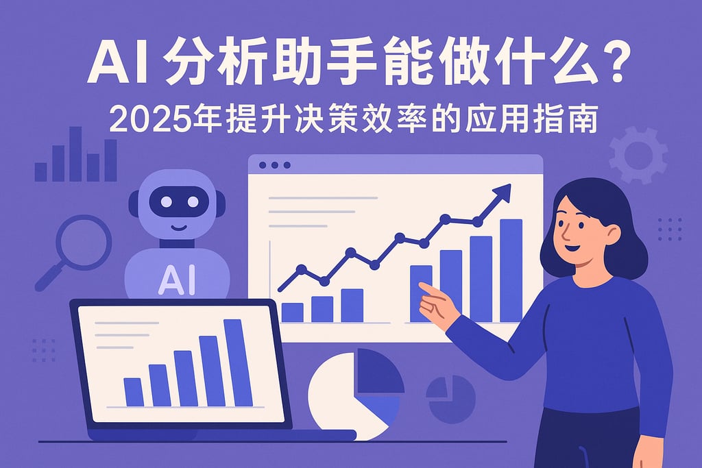 AI分析助手能做什么？2025年提升决策效率的应用指南