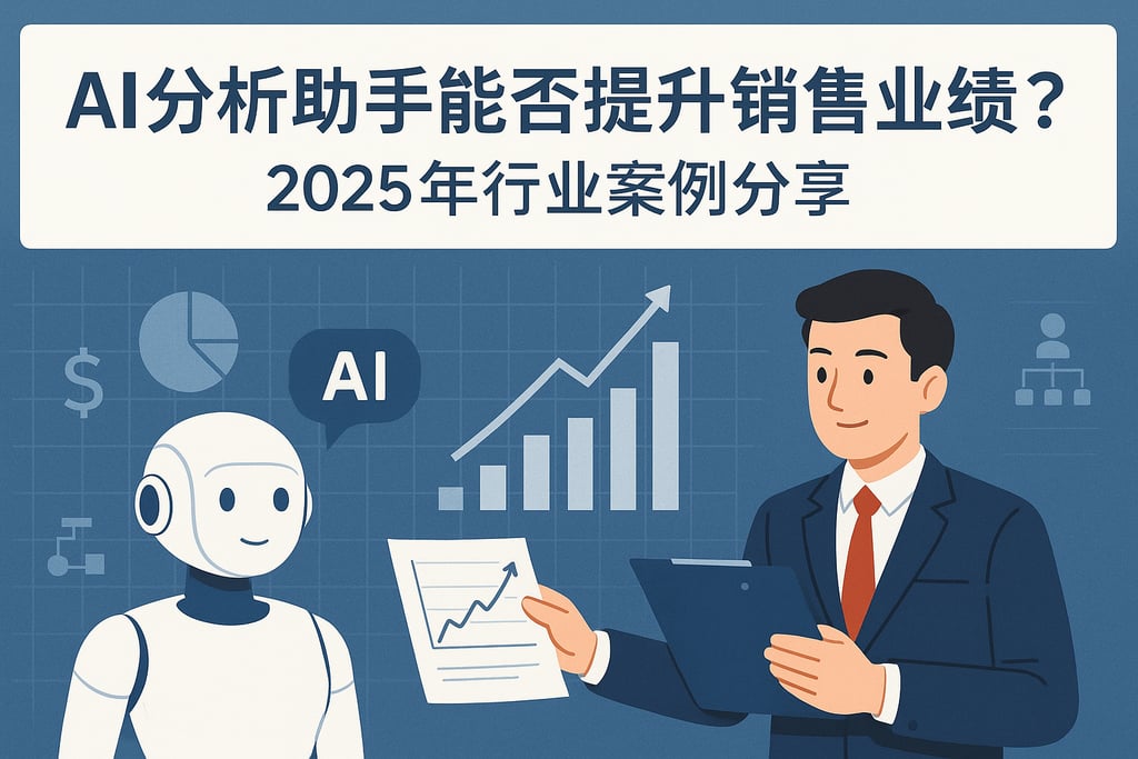 AI分析助手能否提升销售业绩？2025年行业案例分享