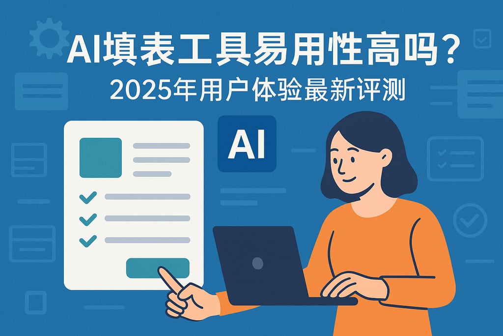 AI填表工具易用性高吗？2025年用户体验最新评测