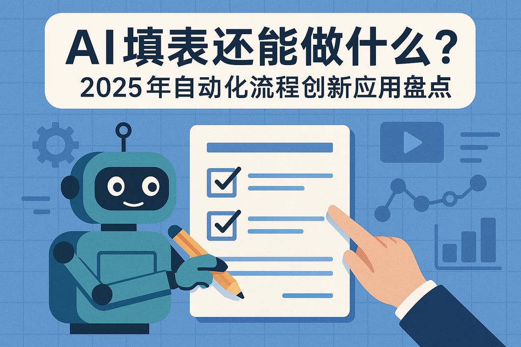 AI填表还能做什么？2025年自动化流程创新应用盘点