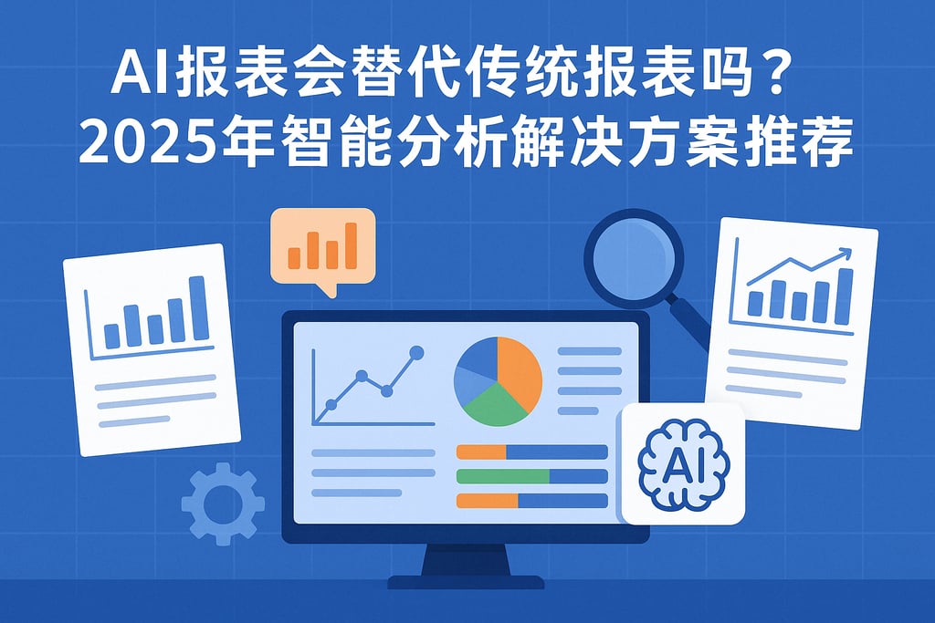 AI报表会替代传统报表吗？2025年智能分析解决方案推荐