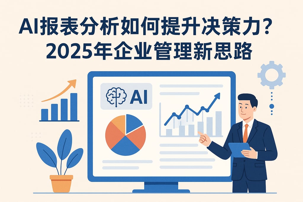 AI报表分析如何提升决策力？2025年企业管理新思路
