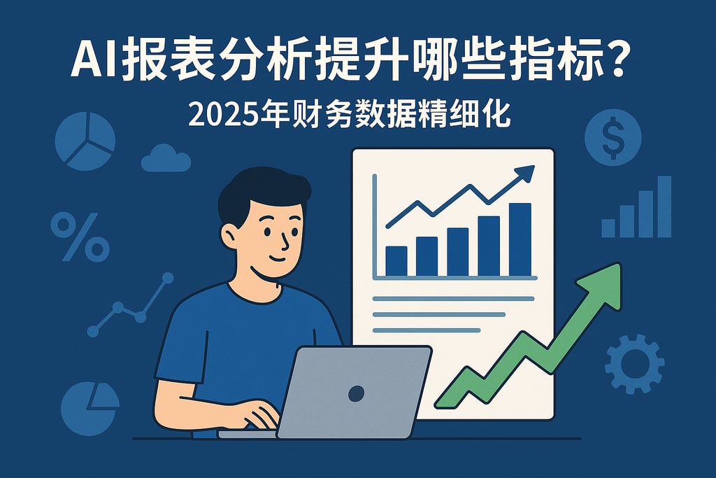 AI报表分析提升哪些指标？2025年财务数据精细化
