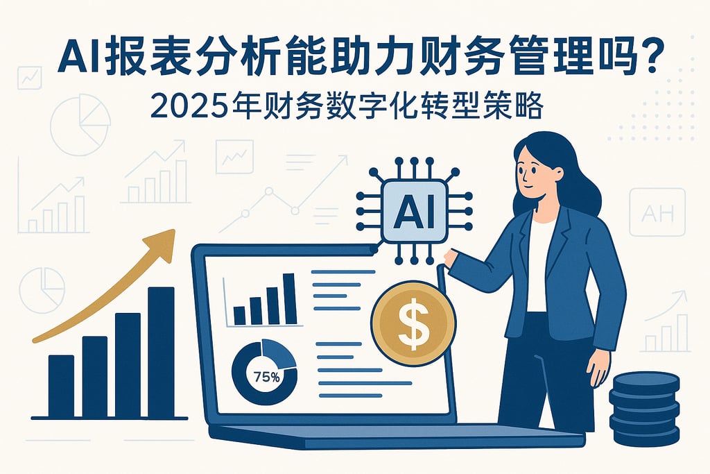 AI报表分析能助力财务管理吗？2025年财务数字化转型策略