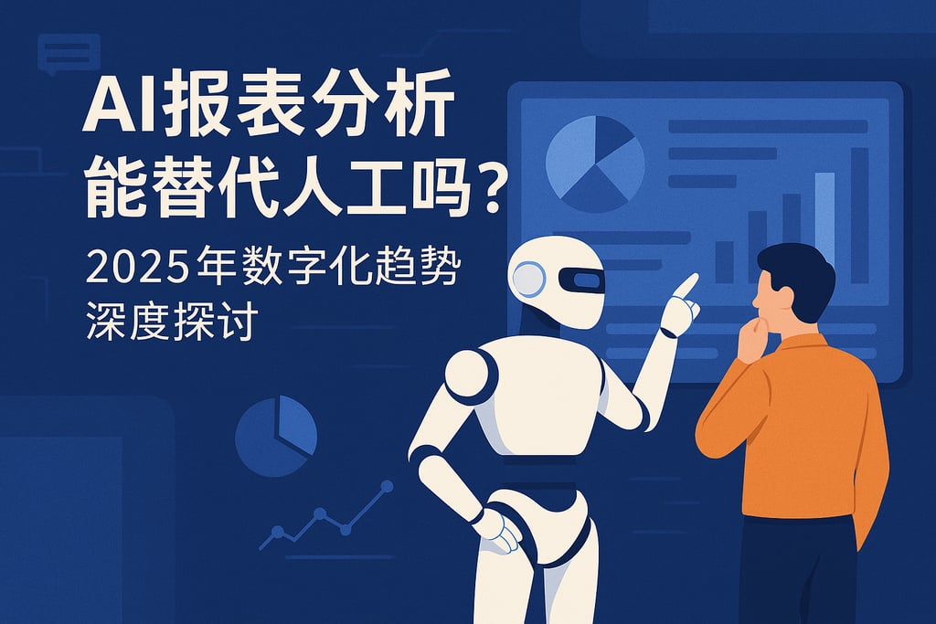 AI报表分析能替代人工吗？2025年数字化趋势深度探讨