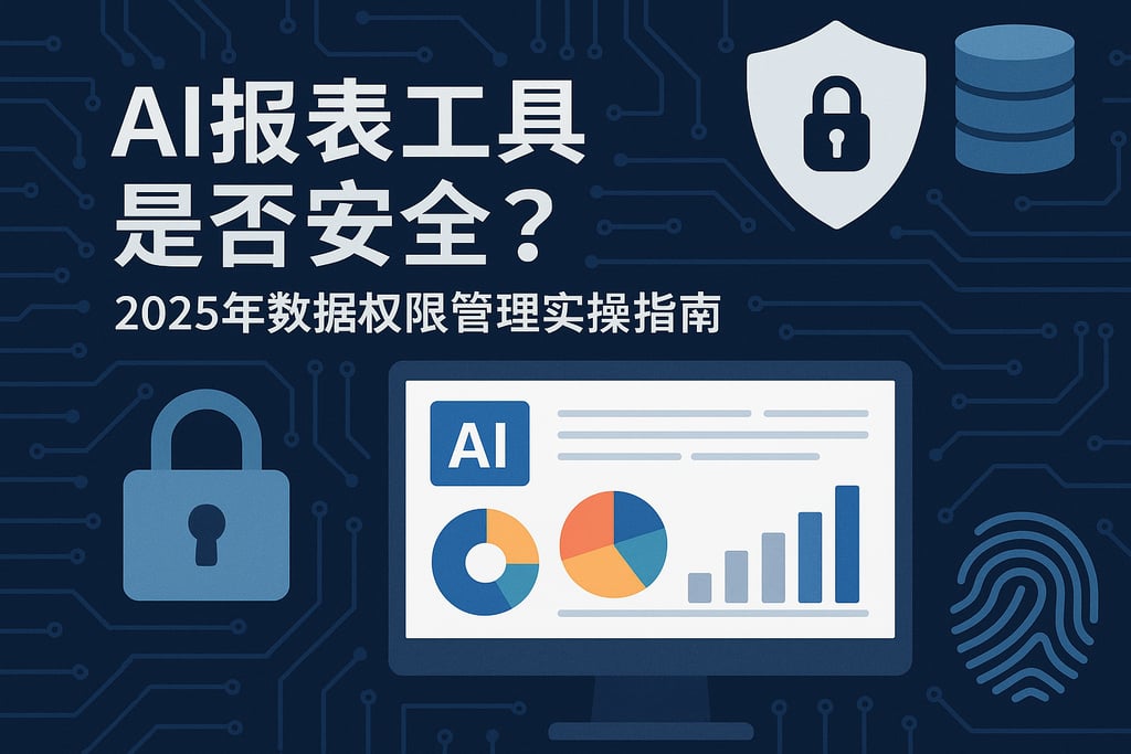 AI报表工具是否安全？2025年数据权限管理实操指南