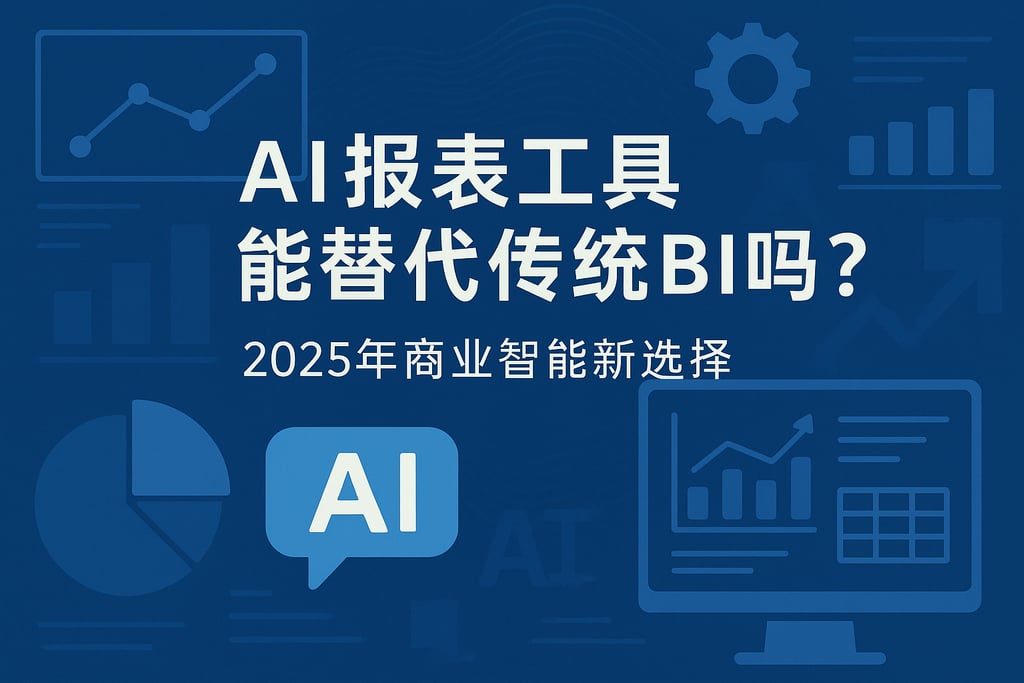 AI报表工具能替代传统BI吗？2025年商业智能新选择