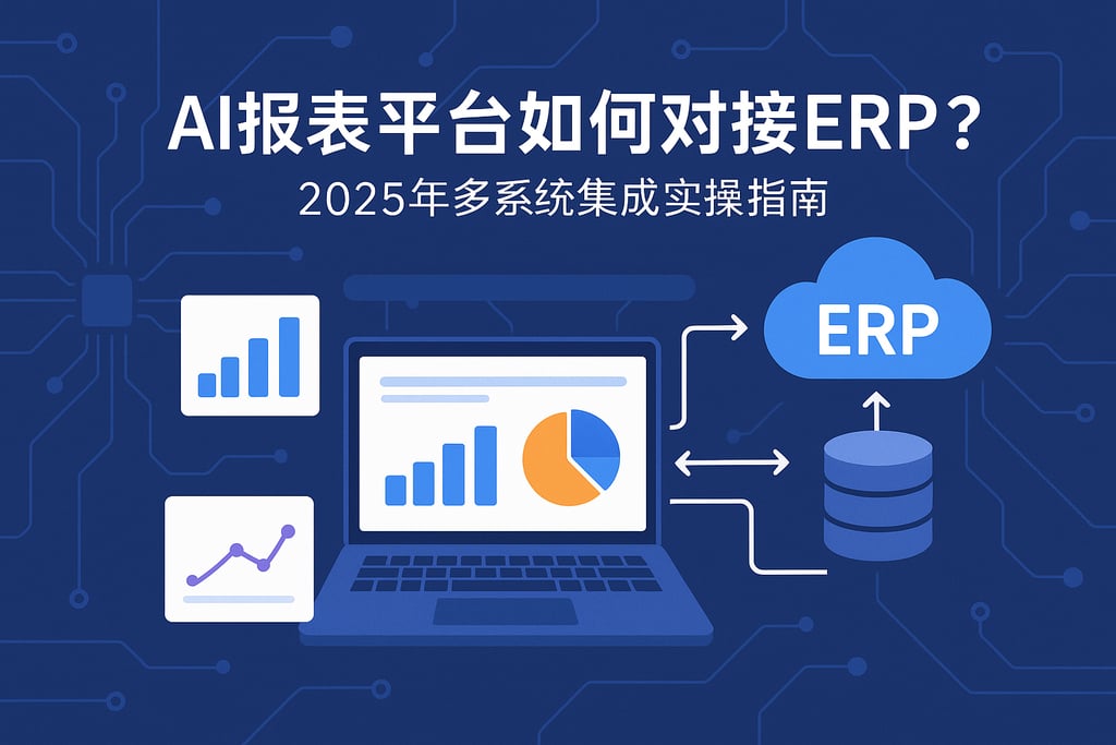 AI报表平台如何对接ERP？2025年多系统集成实操指南
