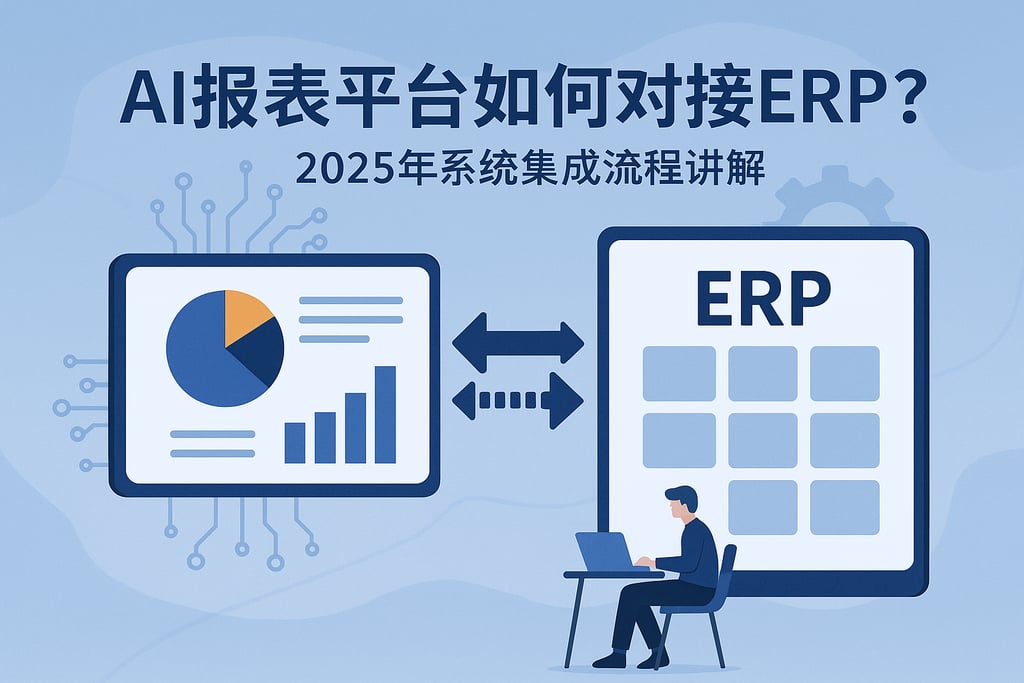 AI报表平台如何对接ERP？2025年系统集成流程讲解