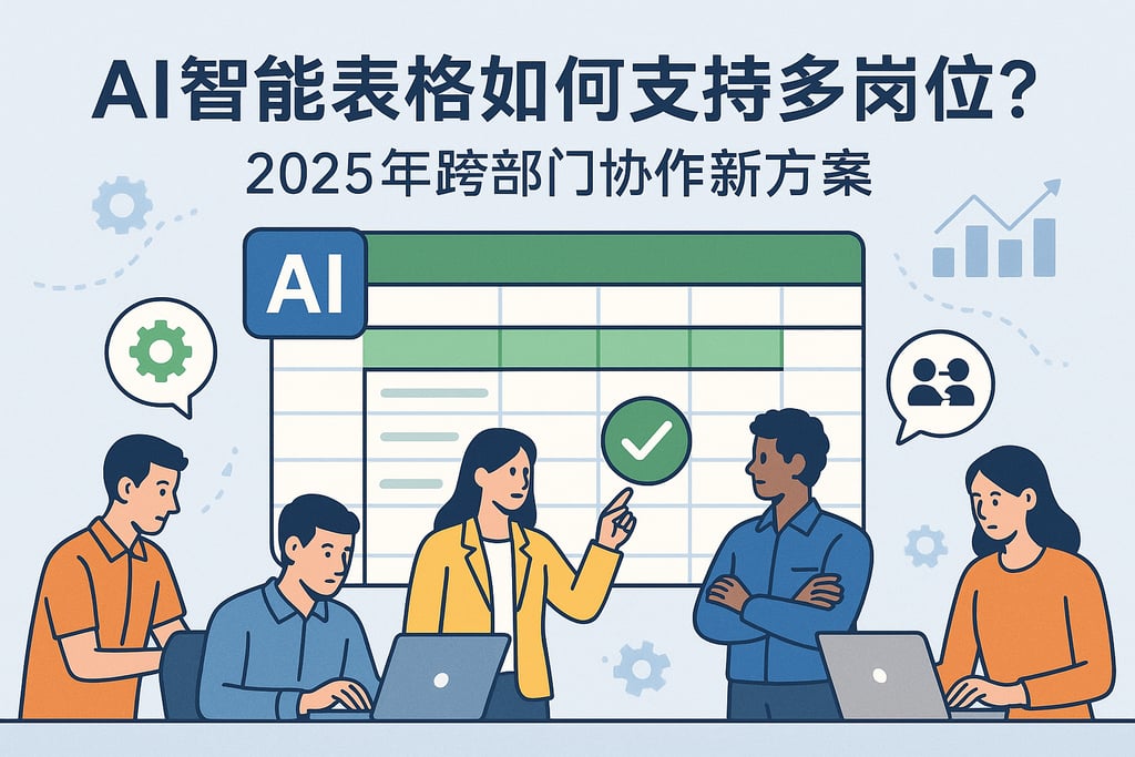AI智能表格如何支持多岗位？2025年跨部门协作新方案