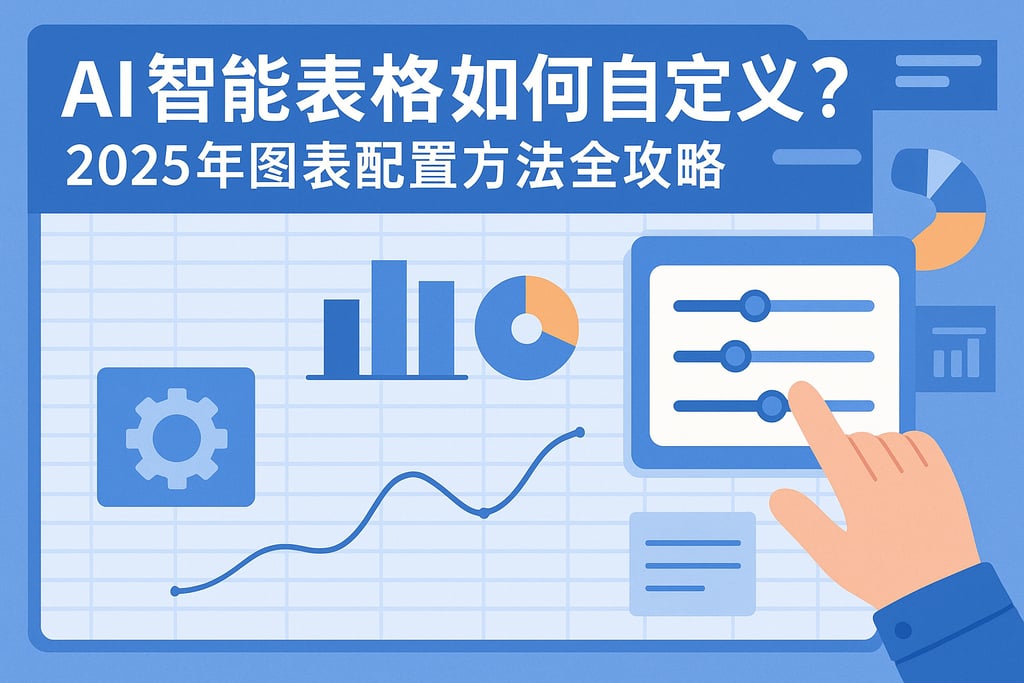 AI智能表格如何自定义？2025年图表配置方法全攻略