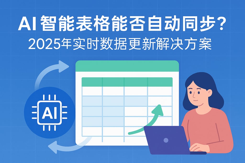 AI智能表格能否自动同步？2025年实时数据更新解决方案
