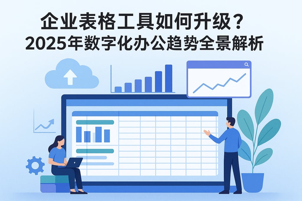 企业表格工具如何升级？2025年数字化办公趋势全景解析