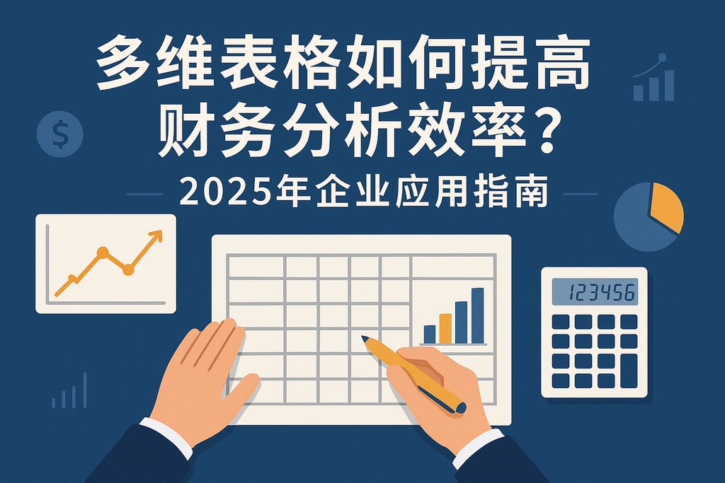 多维表格如何提高财务分析效率？2025年企业应用指南