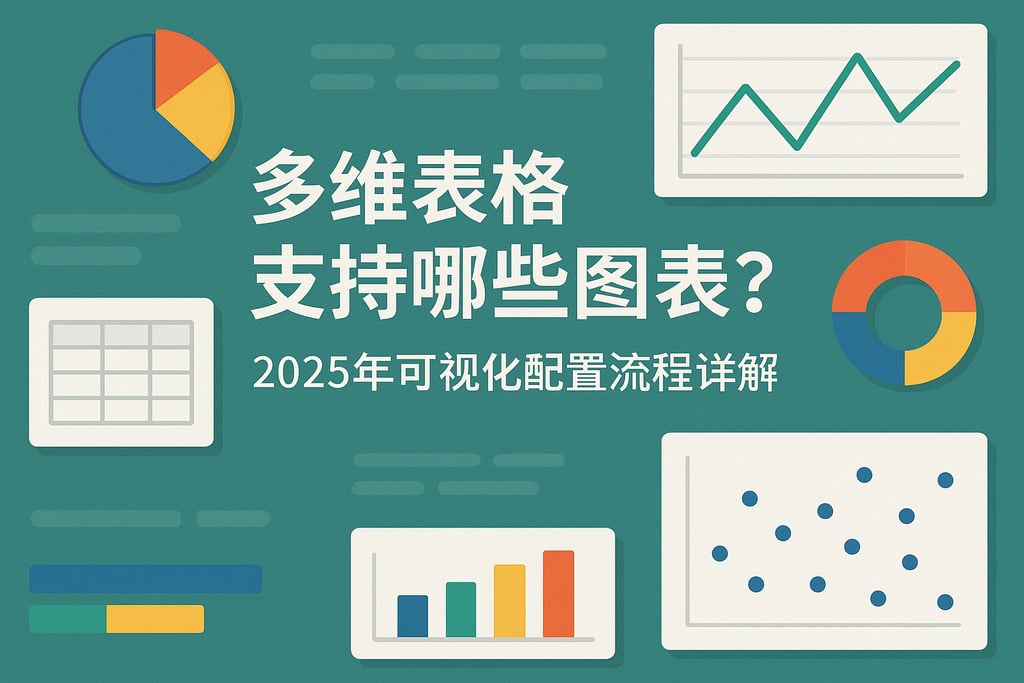 多维表格支持哪些图表？2025年可视化配置流程详解